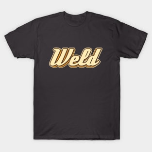 Weld typography T-Shirt